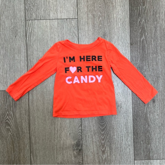 OshKosh B'gosh Other - OSHKOSH LONG SLEEVE HALLOWEEN SHIRT ORANGE 2T